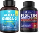 Fisetin 补充 + Vegan Omega-3 藻类油