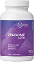 Microbiome Labs Zenbiome COPE - 비타민 B6, B12 및 Saffron 추출물이있는 Probiotic Mood 지원 보충 - 여성 및 남성을위한 Gut Health Probiotics - Gut-Brain Axis (60 캡슐) 지원