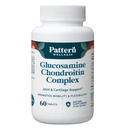 Pattern Wellness Glucosamine Chondroitin Complex with MSM & Hyaluronic Acid – Supports Joint, Cartilage & Flexibility Health – 60 Tablets