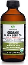 Organic Black Seed Oil - USDA Certified Cold Pressed Glass Bottle Over 1.5% Thymoquinone 3X strength Turkish Black Cumin Nigella Sativa non-GMO 100% Pure Blackseed Oil (8oz Glass Bottle)