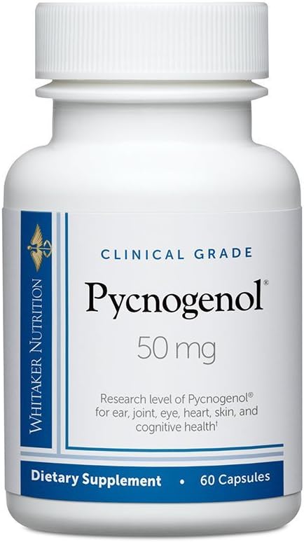 Dr. Whitaker's Clinical Grade Pycnogenol 50mg, 60 capsule (alimentazione da 60 giorni)