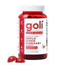 Goli Zero Sugar Apple Cider Vinegar Gummies - ACV with Vitamin B12 and Probiotics - No Sugar Alcohols - Vegan, Keto-Friendly, Gluten-Free