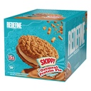Redefine Foods Oatmeal Protein Pie, SKIPPY Peanut Butter - 8 Count - 15g of Protein Per Serving - Non-GMO