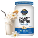 Garden of Life Creamy Plant Protein + Oat Milk Powder + Vanilla Flavor Vegan Protein Powder – Plant Based, Prebiotics & Probiotics, Gluten-Free, Non-GMO, Vanilla Cookie Flavor, 2 LBS