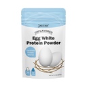 JAYUSS Egg White Protein Powder Unflavored Dried Egg White Powder Pasteurized No Additives Gluten-Free Soy-Free Use in Baking Make Whipped Egg Whites 8 Oz (227g)