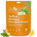 Morning Sickness Drops, Nausea Relief for Pregnant Women, Ginger Candy for Upset Stomach & Motion Sickness Relief, Added Vitamin B6 for Pregnancy Nausea Relief, 30 Individually Lozenges