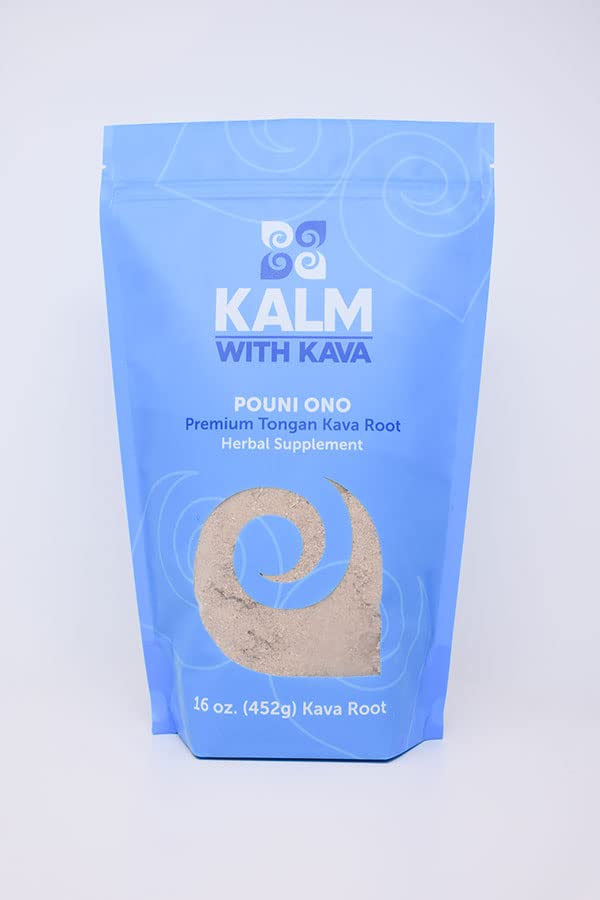 Kalm with Kava Pouni ONO Traditional Grind (16 oz.) Powder