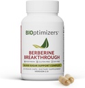 BIoptimers Berberine 突破2.0 补编, 60 Capsules - 蔬菜、葡萄糖和无豆