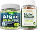 Vegan Omega 3 Gummies 1000mg + Gummie di Mullein