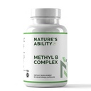NATURE'S ABILITY Methyl B Complex - Methylated B Vitamins with Folate & B12 - Supports MTHFR, Energy & Metabolism - 30 Vegetarian Capsules