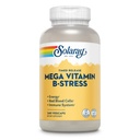 SOLARAY Mega Vitamin B-Stress - Timed Release Vitamin B Complex w/Vitamin B12, B6, Folic Acid, VIT. C - Stress, Energy, Red Blood Cell, Immune Support - Vegan, 60-Day Guarantee (240 CT)