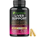 Liver Support Supplement 3400mg, Advanced 20-in-1 Formula with Milk Thistle, NAC, NAD+, TUDCA, Glutathione, Dandelion & Artichoke, Herbal Complex, 240 Vegetarian Capsules, 4 Month Supply