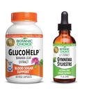 Botanic Choice Gymnema Sylvestre Liquid Extract and Gluco Help Banaba Leaf Extract Capsules Bundle