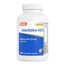 Rugby Meclizine Chewable Tablets 25mg - Anti-Nausea Support Helps with Symptoms of Motion Sickness - 1,000 Count