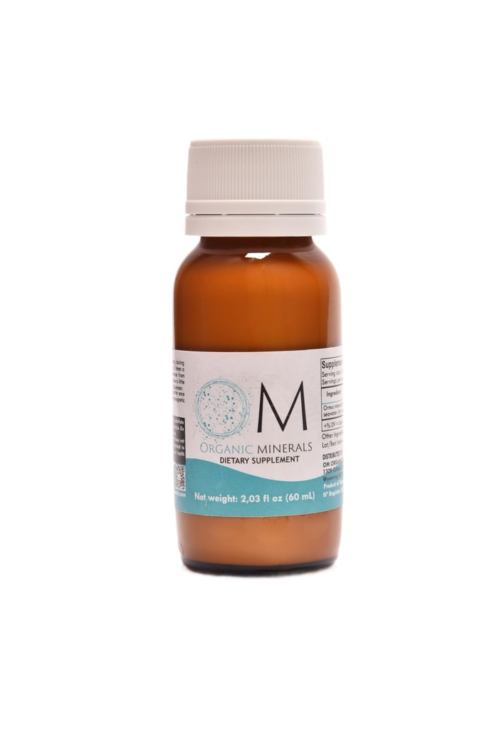 Ormus Organic Minerals 100 mL - Travel Format - Ormus Premium Concentrate Sea Water - Minerals - Trace Elements - Monatomics - 1 Unit