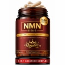 NMN NAD Supplement 1250mg - Enhanced with Resveratrol, Pterostilbene, Quercetin & TMG | NAD+ Support & Optimizer for Cellular Energy, Anti-Aging & DNA Repair - 90 Capsules