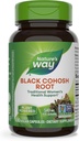 Nature's Way Black Cohoshi juur, traditsiooniline naiste tervise tugi *, 540 mg ühe serveerimise kohta, mitte-GMO projekt kontrollitud, 100 kapslit