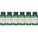 Nature's Bounty Zinc 50 mg Caplets 100 ea Pack of 6
