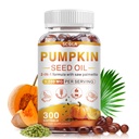 SCOLA Pumpkin Seed Oil with Saw Palmetto,3200mg/Serving,Cold-Pressed with Essential Fatty Acids & Phytosterols,Supports Hair, Immune,Bladder & Prostate Health,Non-GMO (300 Softgels)