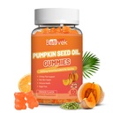 Sugar Free Pumpkin Seed Oil Gummies - 5000mg Per Serving with Saw Palmetto, Organic Pumpkin Seed Oil Supplement for Hair Growth & Skin Health, High Extract for Women and Men, 60 Count