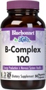 Bluebonnet Nutrition B Complex 100 Vegetabilske kapsler, Komplet fuld spektrum, B6-vitamin, B12, Biotin, Folate, Vegan, Vegetar, Gluten Free, Soy Free, Milk Free, Kosher, 50 Vegetabilske kapsler