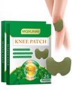 52 PCS Knee Patches, Warming Herbal Patches for Joint Patch, 12 Hours Deep Heating Extra Strength Wormwood Extract Sticker for Knees, Back, Neck, Shoulder