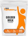 BulkSupplements.com Golden Milk Powder - Golden Milk with Turmeric and Ginger, Black Pepper and Cinnamon Powder, Superfood Supplement - Gluten Free, 3g per Serving, 1kg (2.2 lbs) (Pack of 1)