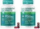 SmartyPants Organic Prenatal Vitamins for Women, Multivitamin: Probiotics, Biotin, Methylfolate, Omega3(ALA), VitaminD3,C, VitaminB12, B6, A, K2 & Zinc,Choline, (30 Day Supply), 120 Count (Pack of 2)