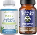 Life Tree Purify Intestinal Support Plus Daily Colon Cleanse Detoxify Kit 120 Kapsle - Lactobacillus acidophillus - Přírodní bylina pro stravitelné zdraví