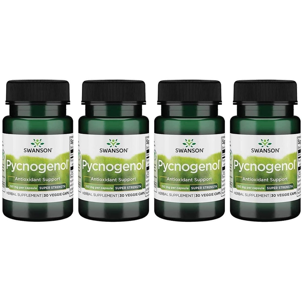 Swanson Ultra Pycnogenol - Super Strength 150 mg 30 Veg Caps 4 Pack