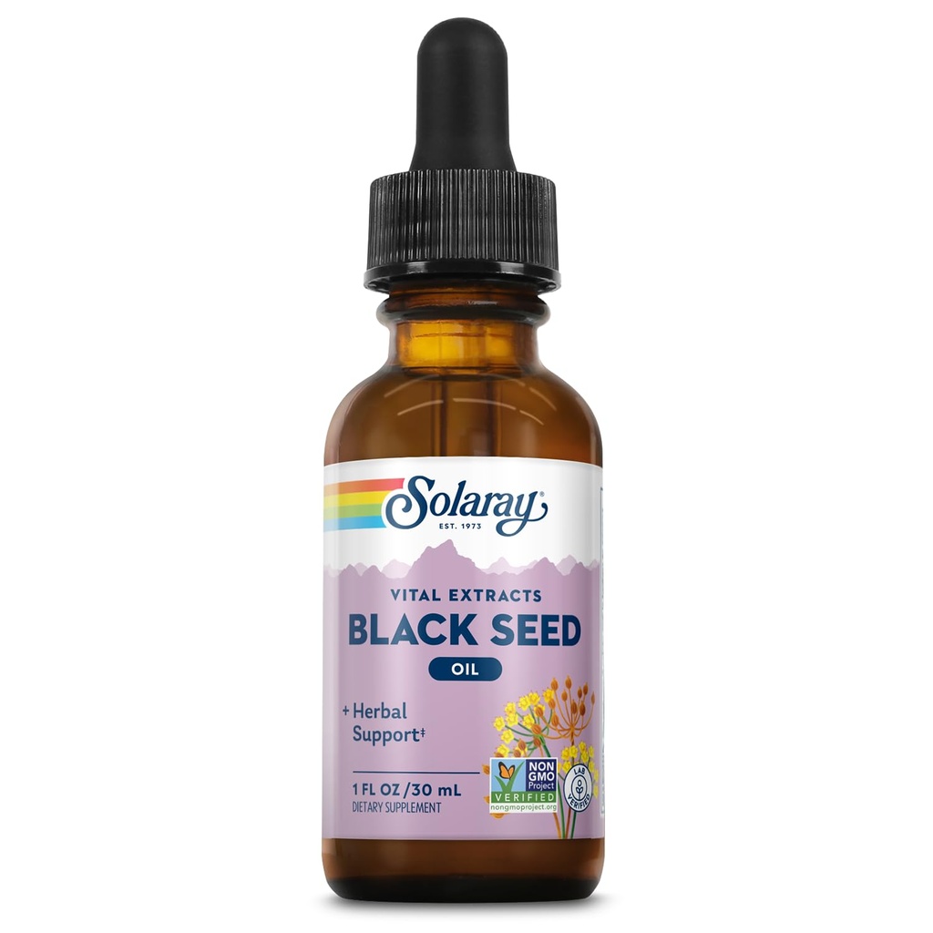 Solaray, Black Seed 7% Thymoquinone, 1 Fl Oz
