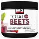 Force Factor Total Beets Delicious Superfood Powder with Nitrates to Support Healthy Blood Pressure, Circulation, Blood Flow, Nitric Oxide, Energy, Stamina & Cardiovascular Heart Health, 30 Servings