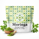 USDA Organic Moringa Superfood - Lactation Support & Breastmilk Increaser, Libido & Fertility Booster - Nitric Oxide Circulation Enhancer - Essential Amino Acids, Vitamins A E K