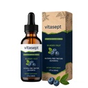 Vitasept Drops, Bilberry Fruit, Convenient Alcohol-Free Liquid Extract, Vegan & Gluten-Free, 2 fl.oz