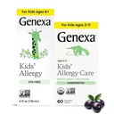 Genexa Kids Allergy Bundle | Powerful OTC Medicine + Gentle Homeopathic Remedy | Antihistamine, Relieves Runny Nose, Sneezing & Itchy Eyes | Organic Acai & Agave Flavors | Ages 6+