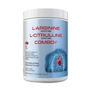 L-Arginine 5000mg & L-Citrulline 1000mg Combo+® - Mixed Berry, 30 Servings, 390g Nitric Oxide Booster Drink Mix Powder - CoQ10 & Organic Beet Root - High Potency Heart & Circulation Support USA