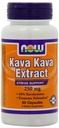 NOW Kava Kava 250mg, 60 Capsules (Pack of 2)