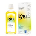 LYSI Icelandic Cod Liver Oil Liquid Supplement – 1,100 mg Omega-3 per Teaspoon – EPA 740 mg & DHA 920 mg per 2 TSP – with Vitamins A, D & E – Lemon Flavor 8.12 fl oz (24 Servings)