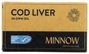 Minnow, Cod Liver Inch Own Oil, 4.3 Ounce