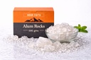 Fourfaith Potassium Alum Rock (Fitkari/Phitkari) 500g – 100% Natural Alum for Skincare & Odor Control, Pure Grade for Face and Body, Cruelty-Free