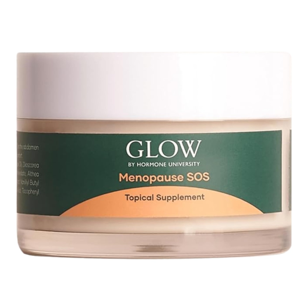 Glow Botanica OBGYN-Formulated Menopause Wild Yam Cream – Clinically Proven, Hormone-Free Topical Supplement for Hot Flashes & Night Sweats (Pack of 1)