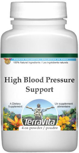 High Blood Pressure Support Powder - Green Tea, Grape Seed and Hawthorn (4 oz, ZIN: 517081)