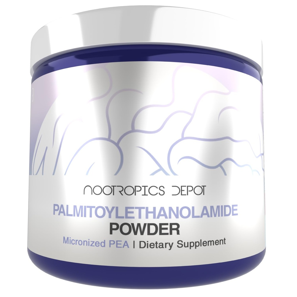 Nootropics Depot Palmitoylethanolamide (Pea) Powder | 60 Grams | Supports Pain Management