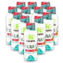 K TROPIX Kava Shot – Tropical Calm in a Bottle - 500mg Kava Root Extract Liquid Shot - Alcohol-Free Natural Relaxation Drink for Stress Relief, Social Ease & Daily Unwind - 12 Pack