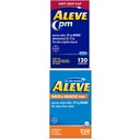 Aleve PM Naproxen Sodium Caplets, 120 Count Back & Muscle with Naproxen, 250 Count, Sleep Aid and Pain Relief