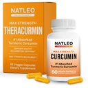Theracurmin Turmeric Curcumin Supplement, 60 Count, High Absorption Turmeric & Curcumin -Joint Support Supplement - 42.6X More Bioavailablity