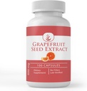 Jatorrizko Osagaiak Grapefruit Seed Extract (100 kapsulak) Beti Pure, Osagarririk edo Betetzailerik gabe, Lab Verified