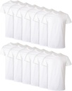 Hanes Mens Undershirt Packs, Stay-Tucked Soft Cotton Undershirts, 남성용 최고의 속옷, White/Black/Asstd 멀티팩