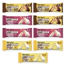 FITCRUNCH Wafer Protein Bars, 16g of Protein & 1-3g of Sugar (9 Bars, Variety Pack)