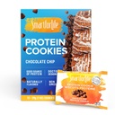 SMART FOR LIFE Chocolate Chip Protein Cookies - High Protein Cookie Diet - 12 Count - Meal Replacement - On-the-Go Snack - Low Sugar Low Calories Super High Fiber Cookies - Protein Snack
